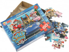 Пазл «Суперщенки в машинках» - Фото 1