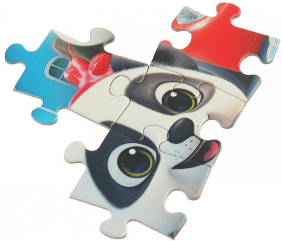 Пазл «Панды в машинках»