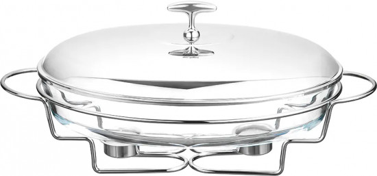 Мармит с крышкой на подставке