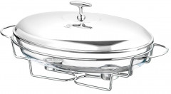 Мармит с крышкой на подставке - Фото 5