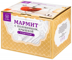 Мармит с крышкой на подставке - Фото 6