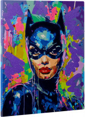 Картина по номерам с глиттером «Женщина-кошка» - Фото 7