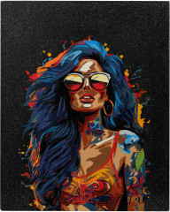 Картина по номерам с глиттером «Драйв» - Фото 6