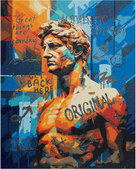 Картина по номерам с глиттером «Арт» - Фото 6