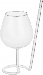 Бокал с ножкой-трубочкой - Фото 1