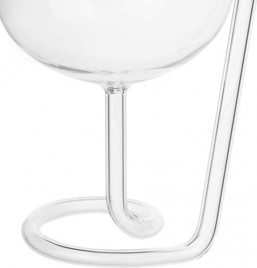 Бокал с ножкой-трубочкой
