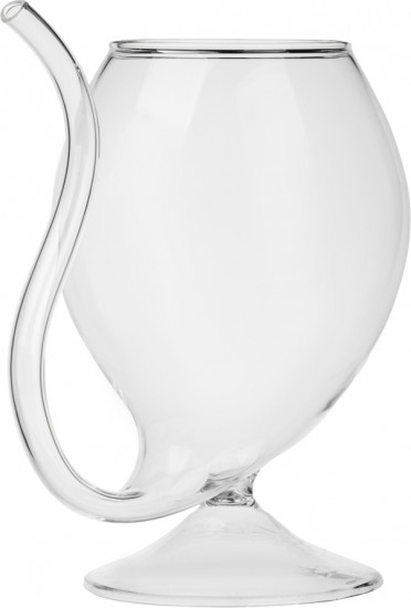 Бокал с трубочкой