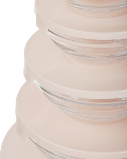 Набор салатников с крышкой