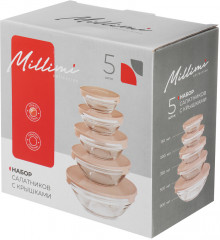 Набор салатников с крышкой - Фото 5