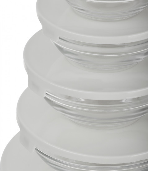 Набор салатников с крышкой