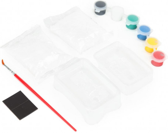 Магниты из гипса «Мой мир»