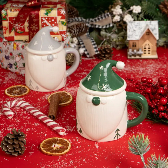 Кружка с крышкой «Гномик»