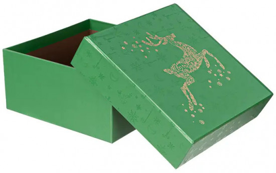 Коробка подарочная новогодняя