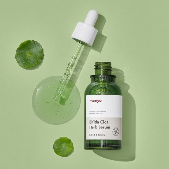 Успокаивающая сыворотка для лица против воспалений «Bifida Cica Herb Serum»