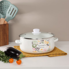 Набор кастрюль с крышкой «Овощной микс» - Фото 9
