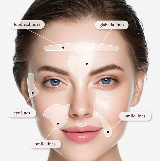 Патчи для разглаживания морщин «Wrinkle Care Clear Patch»