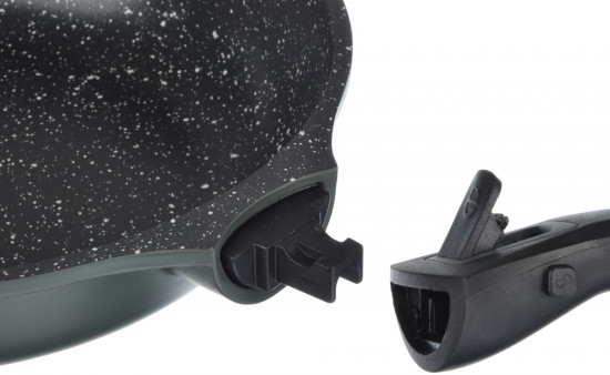 Сковорода со съемной ручкой «Уран»