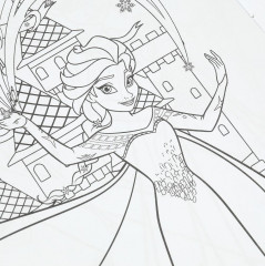 Раскраска «Мечта королевы льда» - Фото 5