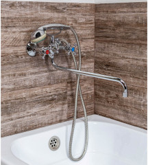 Смеситель для ванны «Нефрит» - Фото 6