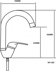 Смеситель для кухни «Веста» - Фото 4