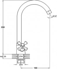 Смеситель для кухни «Венера» - Фото 5