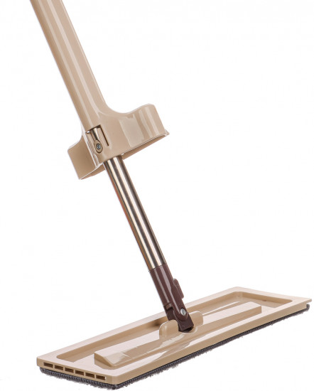 Швабра с вертикальным отжимом и насадкой