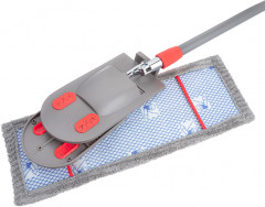 Швабра с насадкой из микрофибры - Фото 4