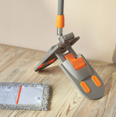 Швабра с насадкой из микрофибры - Фото 12