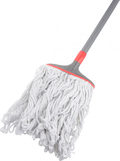 Швабра с насадкой из хлопка