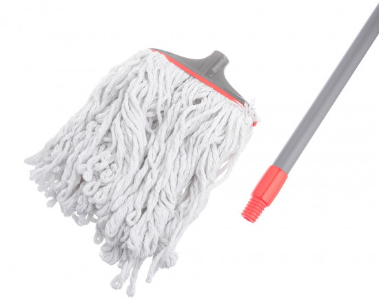 Швабра с насадкой из хлопка