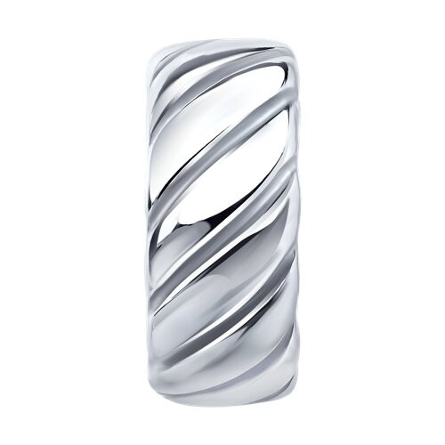 Серьга-кафф из серебра