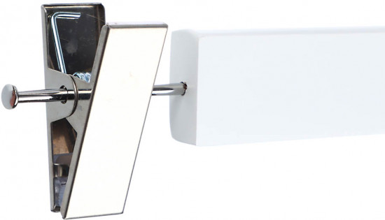 Вешалка для юбок и брюк с клипсами