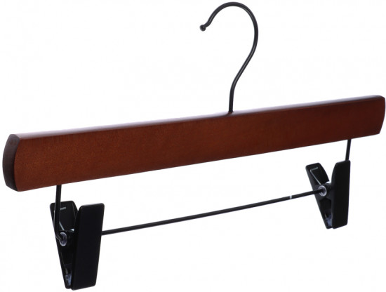 Вешалка для юбок и брюк с клипсами