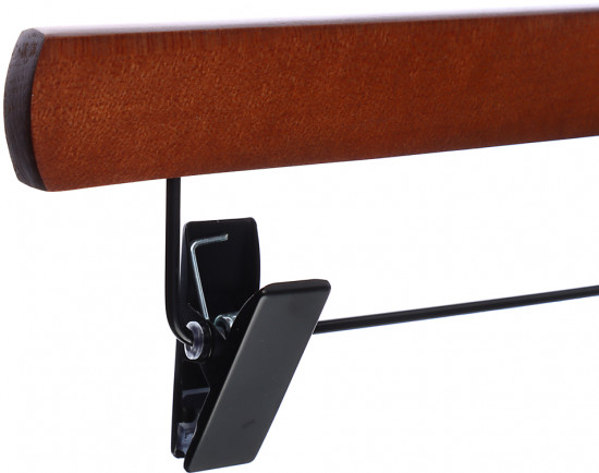 Вешалка для юбок и брюк с клипсами