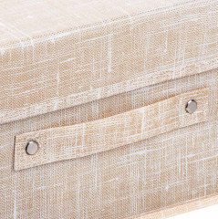 Кофр для хранения с крышкой «Лён» - Фото 4