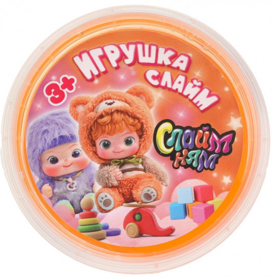 Игрушка-слайм «Весёлые девчонки»