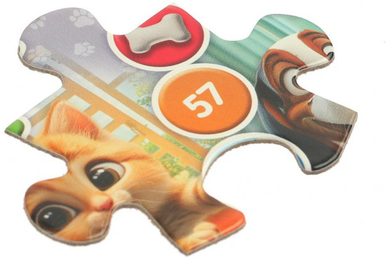 Пазл-ходилка «Котята и щенки»