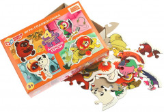 Игра-головоломка с фигурными деталями «Любимые герои» - Фото 1