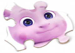 Игра-головоломка с фигурными деталями «Лунтик» - Фото 3