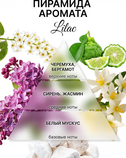 Свеча ароматическая «Сирень»