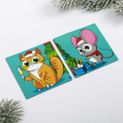 Магнит парный «Больше друзей» - Фото 1