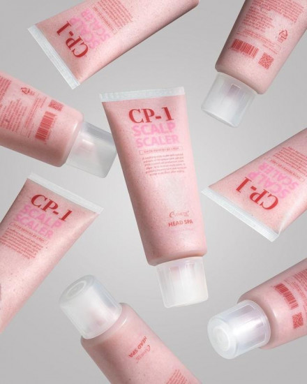 Скраб для кожи головы успокаивающий «Head Spa Pink Salt Scalp Scaler»