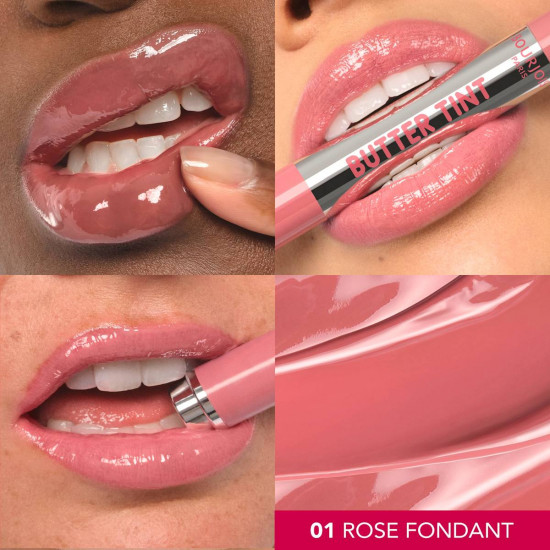 Помада для губ «Rouge fabuleux butter tint», тон 01 Rose Fondant