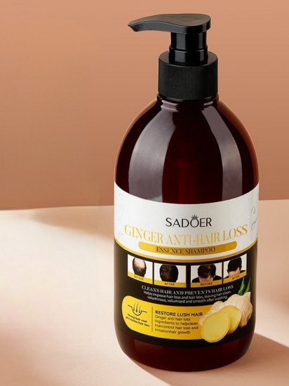 Имбирный шампунь против выпадения волос