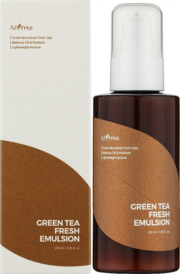 Освежающая эмульсия для лица с зелёным чаем «Green Tea Fresh Emulsion»