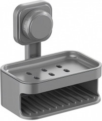 Настенная мыльница с держателем для губки - Фото 1