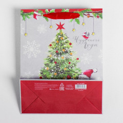 Пакет крафтовый «Новогоднего чуда» - Фото 3
