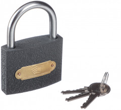 Замок навесной 301 - Фото 1