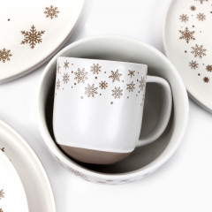 Тарелка «Снежная сказка» - Фото 2