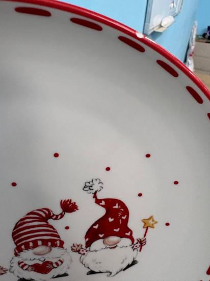 Тарелка «Веселые гномики»